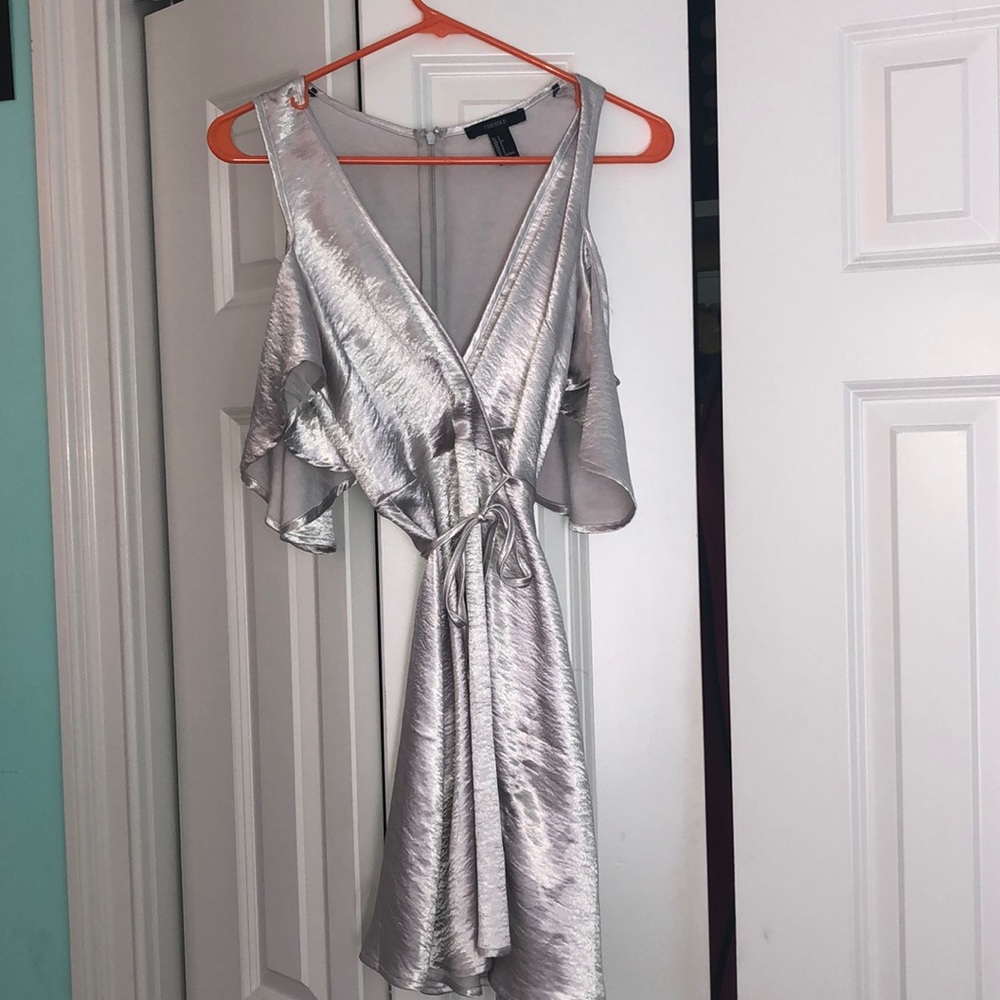 Silver Forever 21 Dress